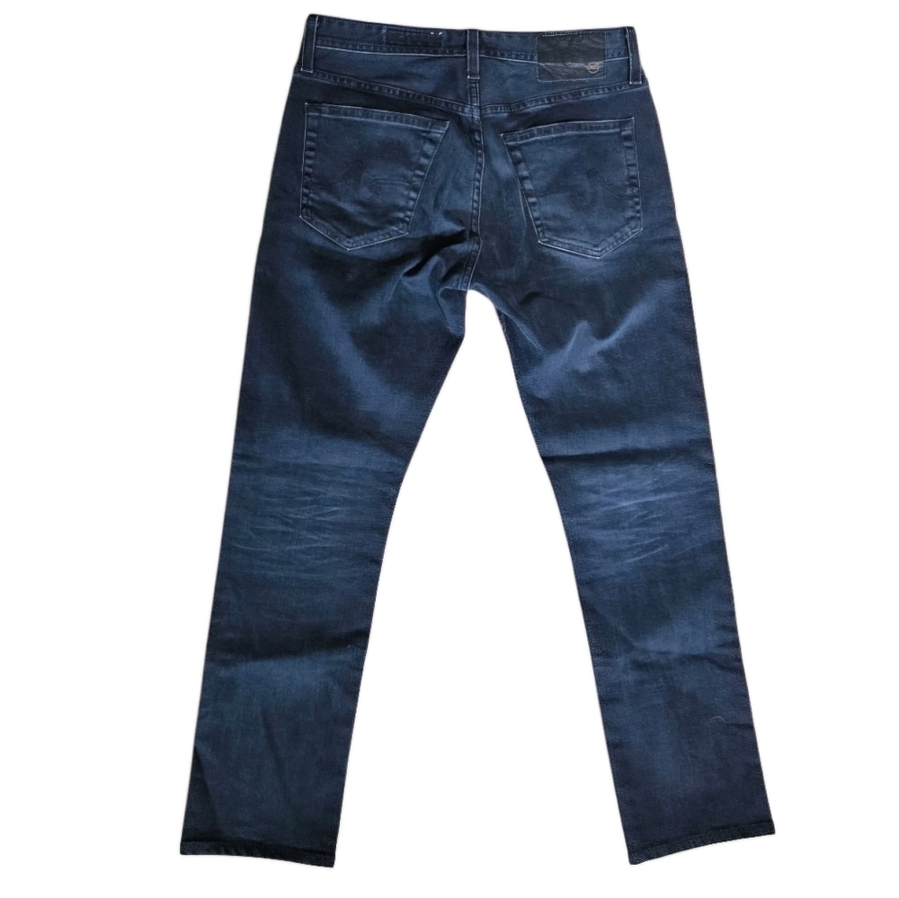 AG Adrian Goldschmied Mens Everett Slim Straight Cloud Soft Denim Jeans sz 30R - Picture 3 of 12